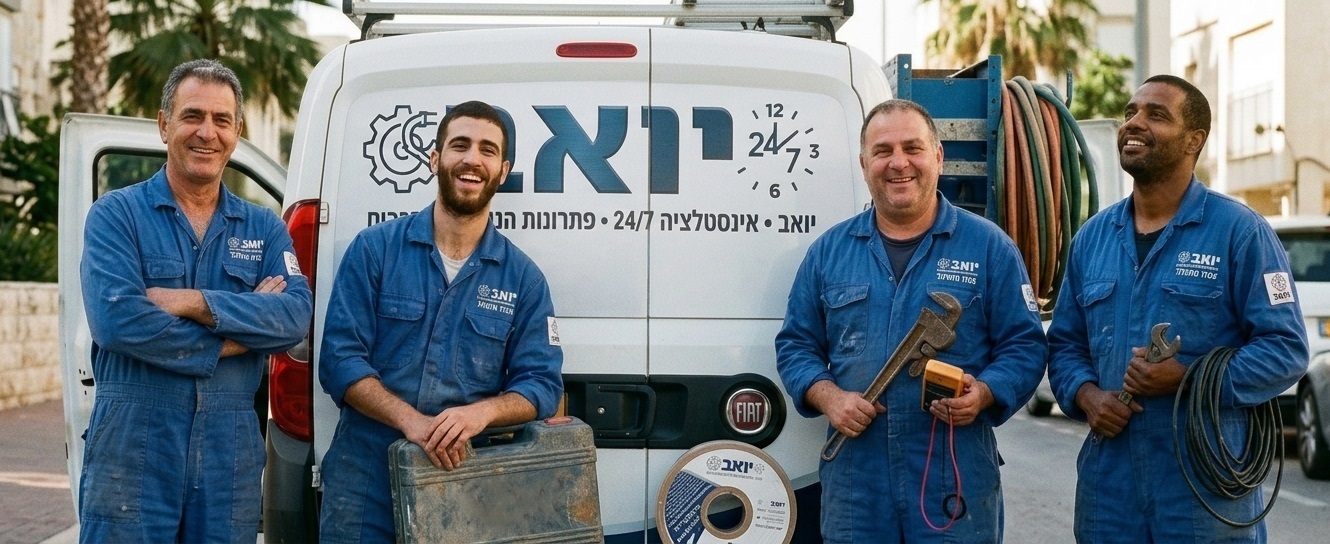 תמונה להמחשת אודות יואב אינסטלציה